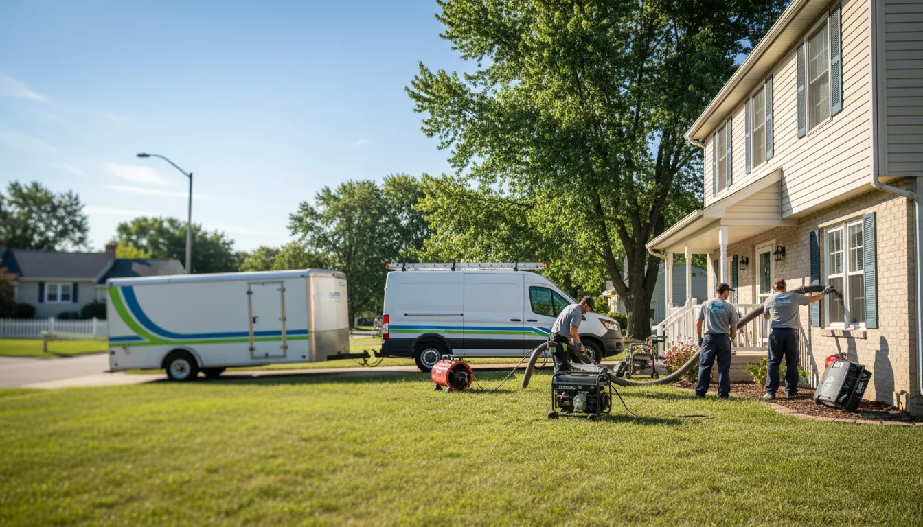 Flooded Basement Restoration And Cleanup With Repair in Arlington, NE near me